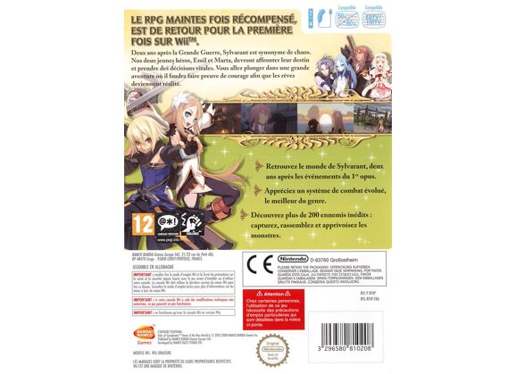 Image Jeux Vidéo Tales of Symphonia Dawn of the New World Wii