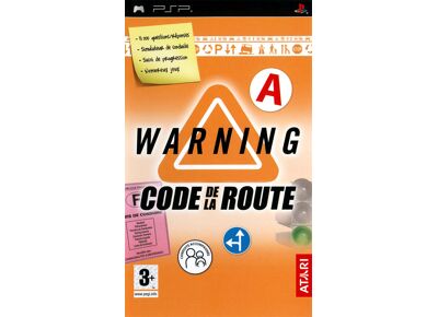 Image Jeux Vidéo Warning Code de la Route PlayStation Portable (PSP)