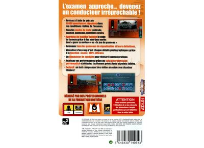 Image Jeux Vidéo Warning Code de la Route PlayStation Portable (PSP)