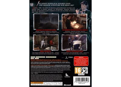 Image Jeux Vidéo Sherlock Holmes contre Jack l'Eventreur Xbox 360