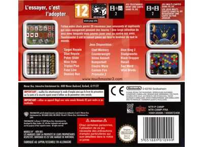 Jeux Vidéo TouchMaster 3 DS