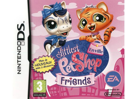 Image Jeux Vidéo Littlest Pet Shop Friends En Ville DS