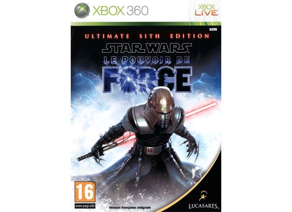 Image Jeux Vidéo Star Wars Le Pouvoir de la Force Ultimate Sith Edition Xbox 360