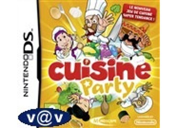 Image Jeux Vidéo Cuisine Party DS