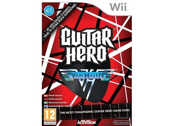 Image Jeux Vidéo Guitar Hero Van Halen Wii