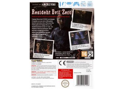 Jeux Vidéo Resident Evil 0 Wii