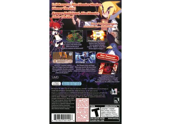 Image Jeux Vidéo Disgaea 2 Dark Hero Days PlayStation Portable (PSP)