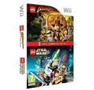 Jeux Vidéo Pack Lego Lego Indiana Jones + Lego Star Wars - la saga complète Wii