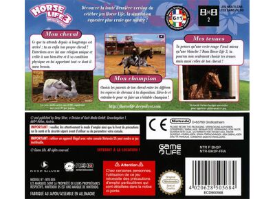 Jeux Vidéo Horse Life 3 Mon Haras, mes Chevaux DS