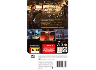 Image Jeux Vidéo Le Seigneur des Anneaux La Quête d'Aragorn PlayStation Portable (PSP)