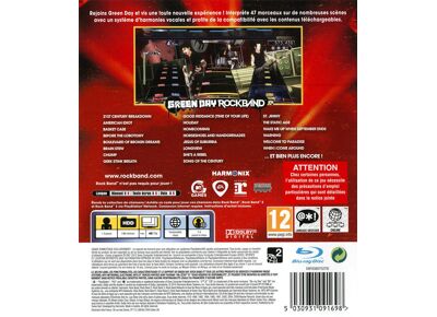 Jeux Vidéo Green Day Rock Band PlayStation 3 (PS3)