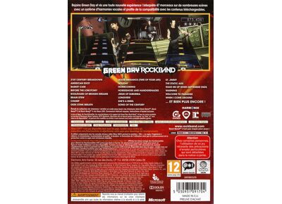 Jeux Vidéo Green Day Rock Band Xbox 360