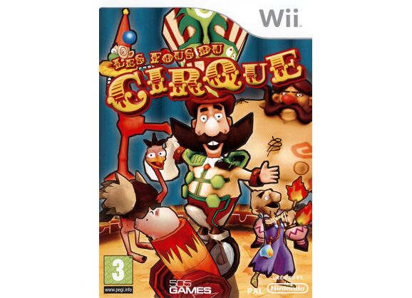 Image Jeux Vidéo Les Fous Du Cirque Wii