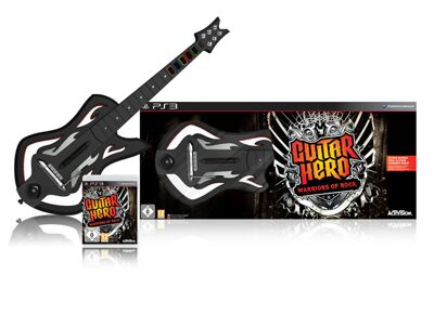 Jeux Vidéo Guitar Hero Warriors of Rock + Guitare PlayStation 3 (PS3)