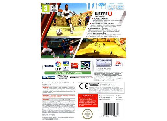 Image Jeux Vidéo FIFA 11 (Pass Online) Wii