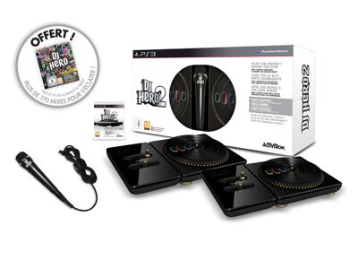 Jeux Vidéo DJ Hero 2 Pack Collector PlayStation 3 (PS3)