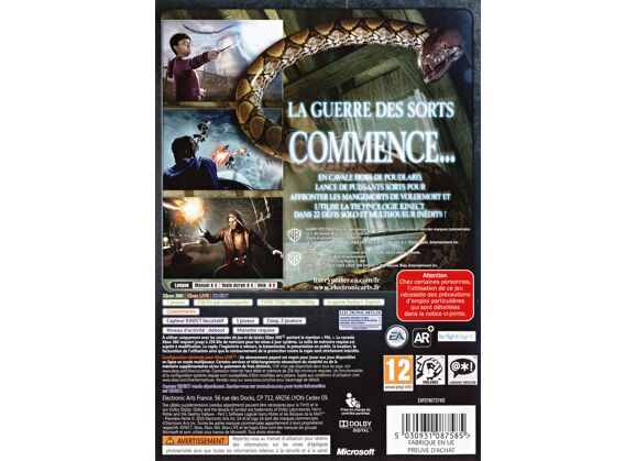 Image Jeux Vidéo Harry Potter et les Reliques de la Mort - Première Partie Xbox 360
