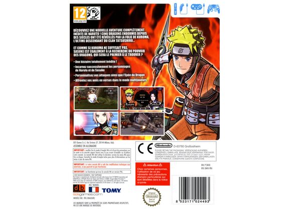 Image Jeux Vidéo Naruto Shippuden Dragon Blade Chronicles Wii
