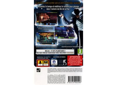 Image Jeux Vidéo Michael Jackson The Experience PlayStation Portable (PSP)