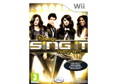 Jeux Vidéo Disney Sing It Party Hits Wii