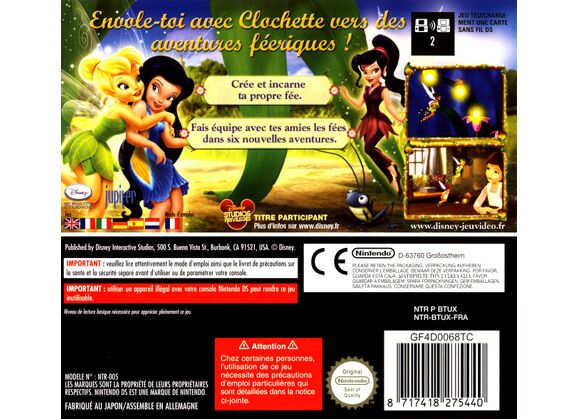 Image Jeux Vidéo Clochette et l'Expédition Féerique DS