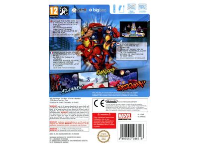 Image Jeux Vidéo Marvel Super Heroes 3D Grandmaster's Challenge Wii