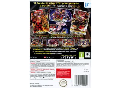 Image Jeux Vidéo Williams Pinball Classics Wii