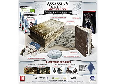 Jeux Vidéo Assassin's Creed Brotherhood Codex Edition Xbox 360