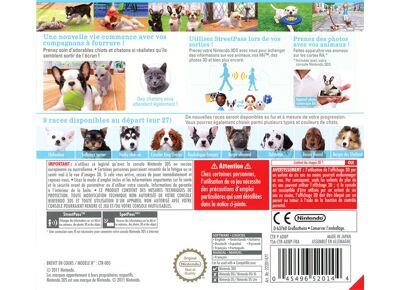 Jeux Vidéo Nintendogs + Cats Bouledogue Français & ses Nouveaux Amis 3DS