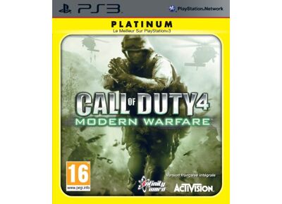 Jeux Vidéo Call of Duty 4 Modern Warfare Platinum PlayStation 3 (PS3)