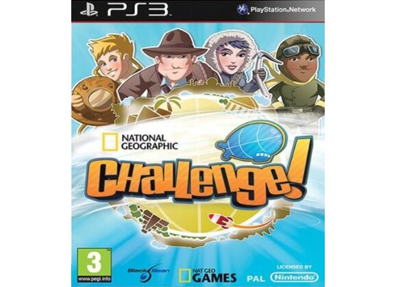Image Jeux Vidéo National Geographic Challenge ! PlayStation 3 (PS3)