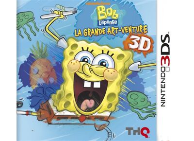 Jeux Vidéo Bob L'Eponge La Grande Art-venture 3D 3DS