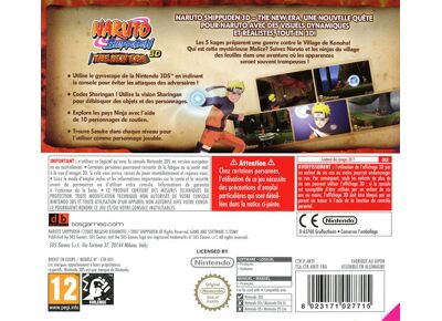 Jeux Vidéo Naruto Shippuden 3D The New Era 3DS