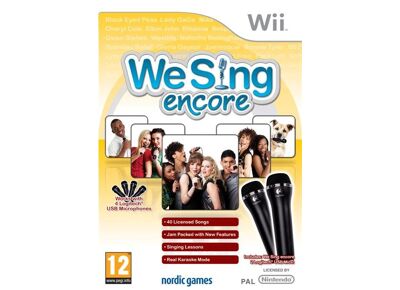 Jeux Vidéo We Sing Encore Wii