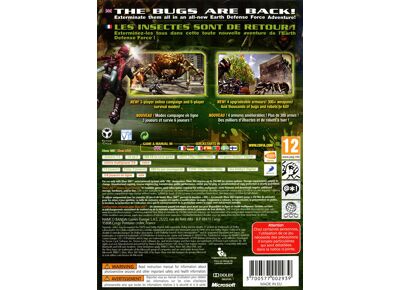 Jeux Vidéo Earth Defense Force Insect Armageddon Xbox 360