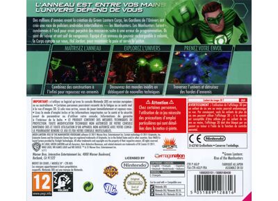 Jeux Vidéo Green Lantern La Révolte des Manhunters 3DS