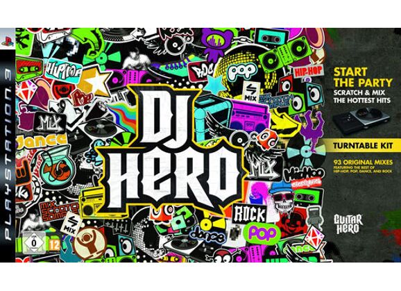 Image Jeux Vidéo DJ Hero avec platine PlayStation 3 (PS3)
