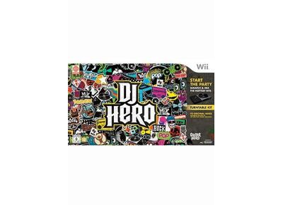 Jeux Vidéo DJ Hero avec platine Wii