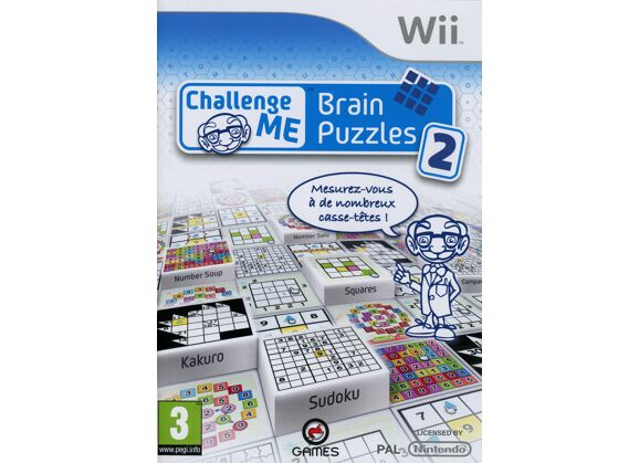 Image Jeux Vidéo Challenge Me Brain Puzzles 2 Wii