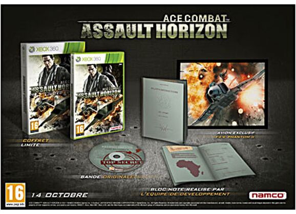 Image Jeux Vidéo Ace Combat Assault Horizon Edition Limitée Xbox 360