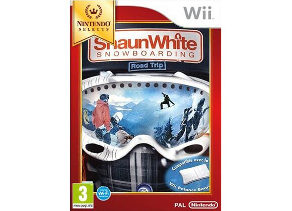 Image Jeux Vidéo Shaun White Snowboarding Road Trip Selec Wii