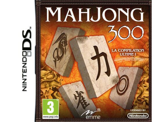 Image Jeux Vidéo Mahjong 300 DS