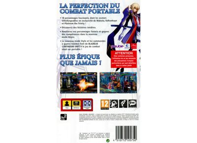 Jeux Vidéo Blazblue Continuum Shift II PlayStation Portable (PSP)