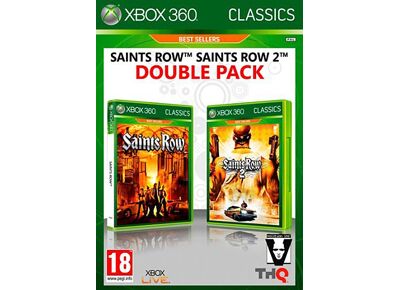 Jeux Vidéo Saints Row + Saints Row 2 Xbox 360