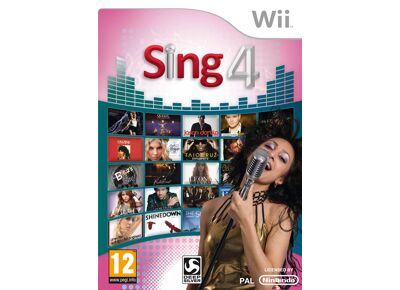 Jeux Vidéo Sing 4 The Hits Edition Wii