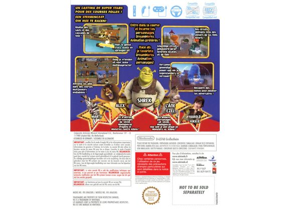 Image Jeux Vidéo Dreamworks Super Star Kartz Wii