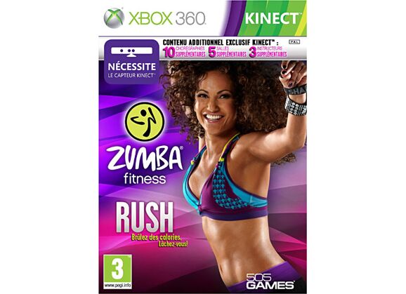 Image Jeux Vidéo Zumba Fitness Rush Xbox 360