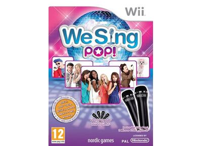 Image Jeux Vidéo We Sing Pop + 2 Micros Wii