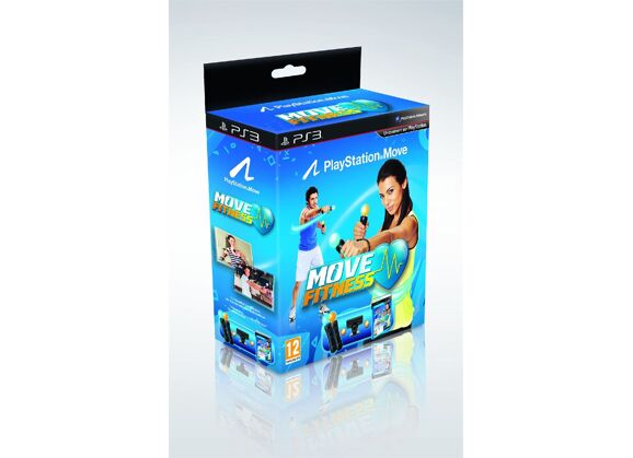 Image Jeux Vidéo Move Fitness + Pack Découverte Move + 2eme Manette de Détection de Mouvements PlayStation 3 (PS3)