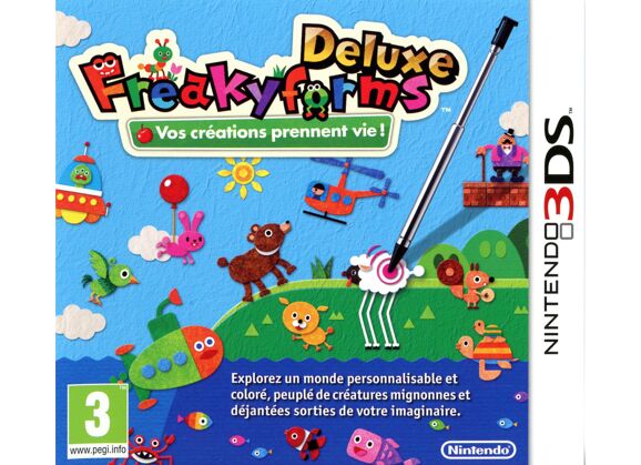 Image Jeux Vidéo Freakyforms Deluxe 3DS